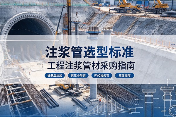 三都注浆管选型标准
