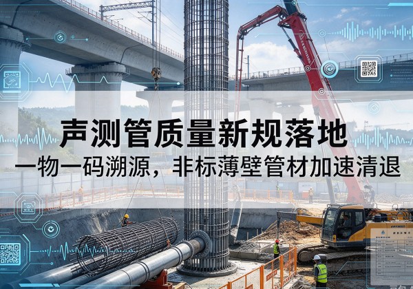 三都声测管质量新规落地，一物一码溯源，非标薄壁管材加速清退