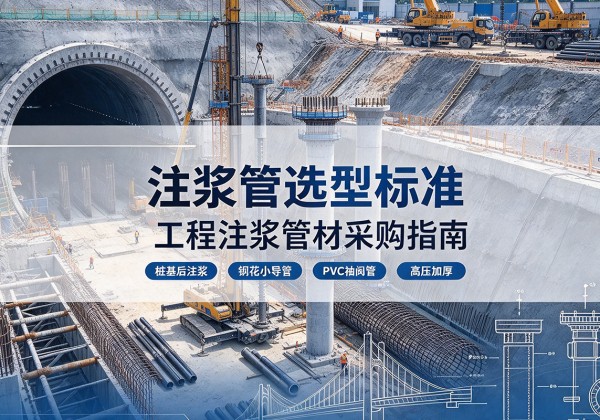 三都注浆管选型标准